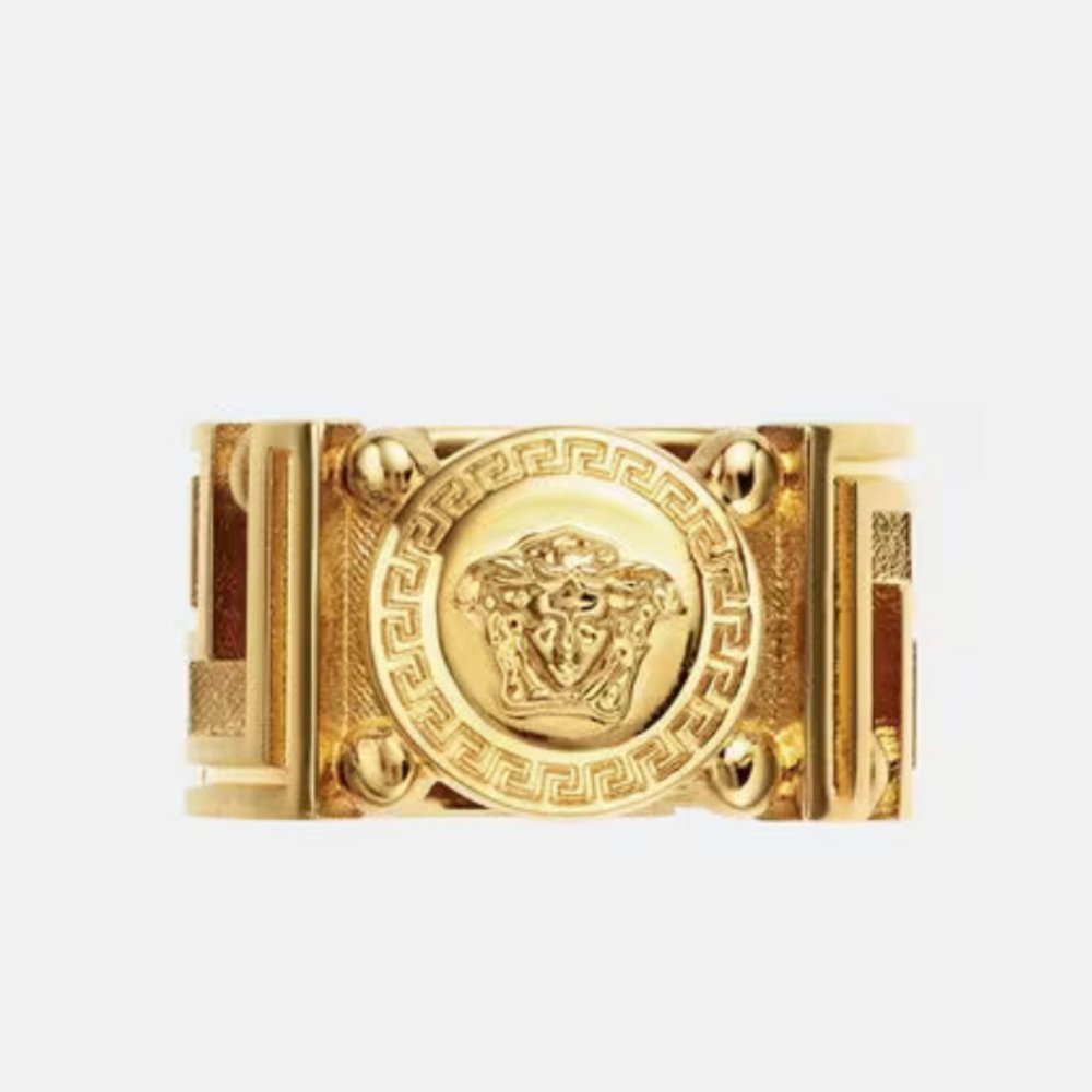 Versace Medusa Greca Ring